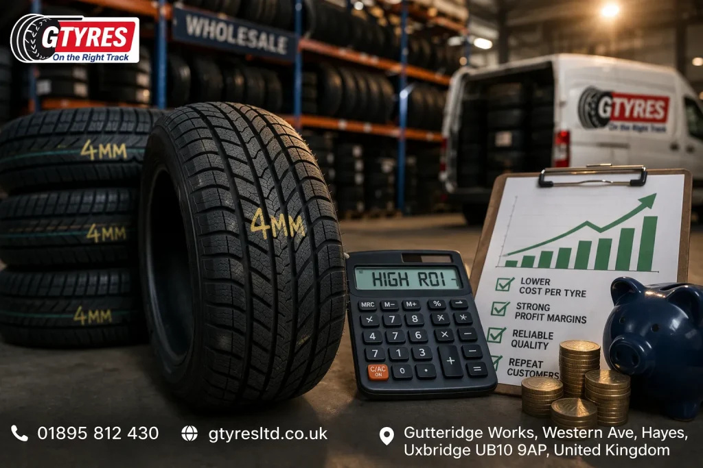 Maximizing Your ROI with Wholesale Part Worn Tyres
