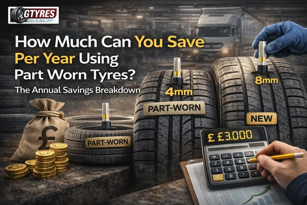 How Much Can You Save Per Year Using Part Worn Tyres