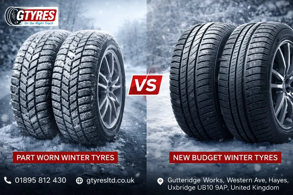 Part Worn Tyres vs. New Budget Tyres for Winter: The Ultimate Comparison
