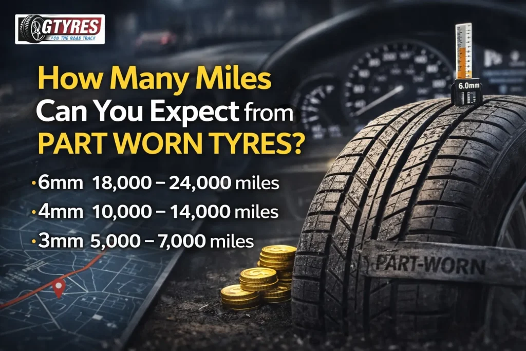 How Many Miles Can You Expect from Part Worn Tyres