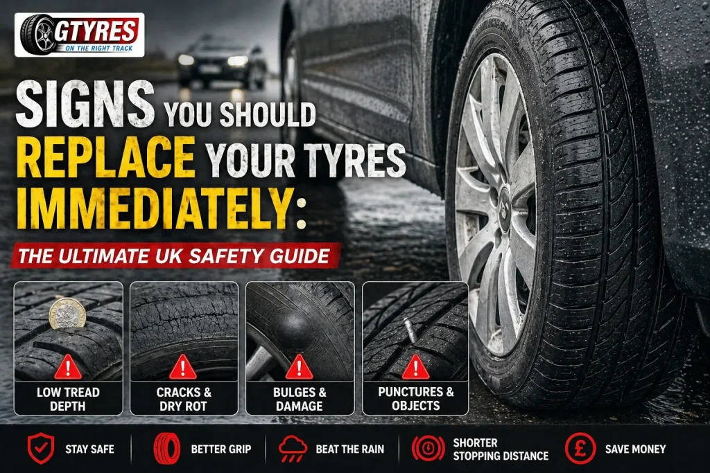 Signs You Should Replace Your Tyres Immediately