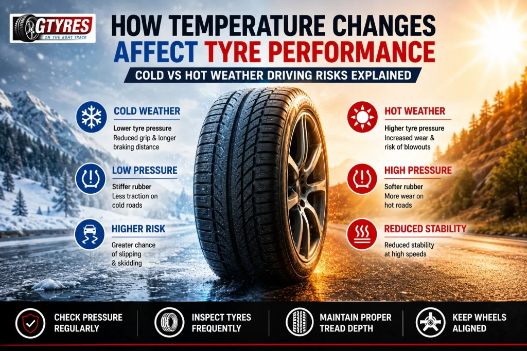 How Temperature Changes Affect Tyre Performance