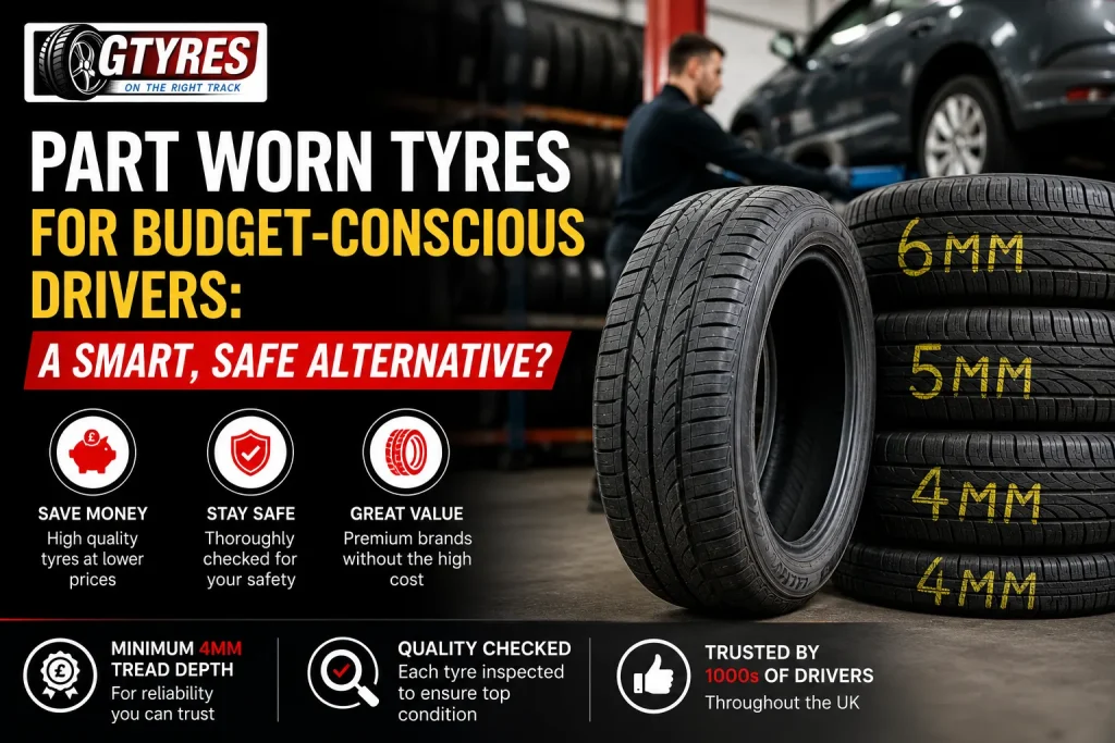 Part Worn Tyres for Budget-Conscious Drivers
