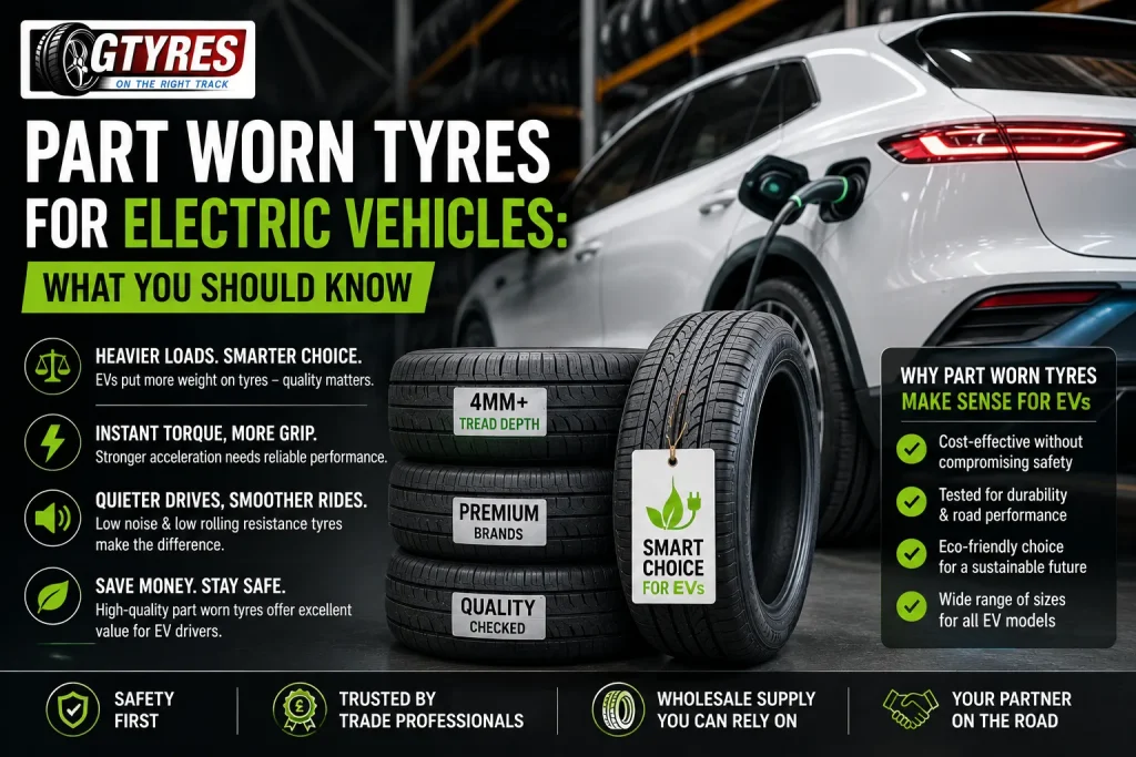 Part Worn Tyres for Electric Vehicles